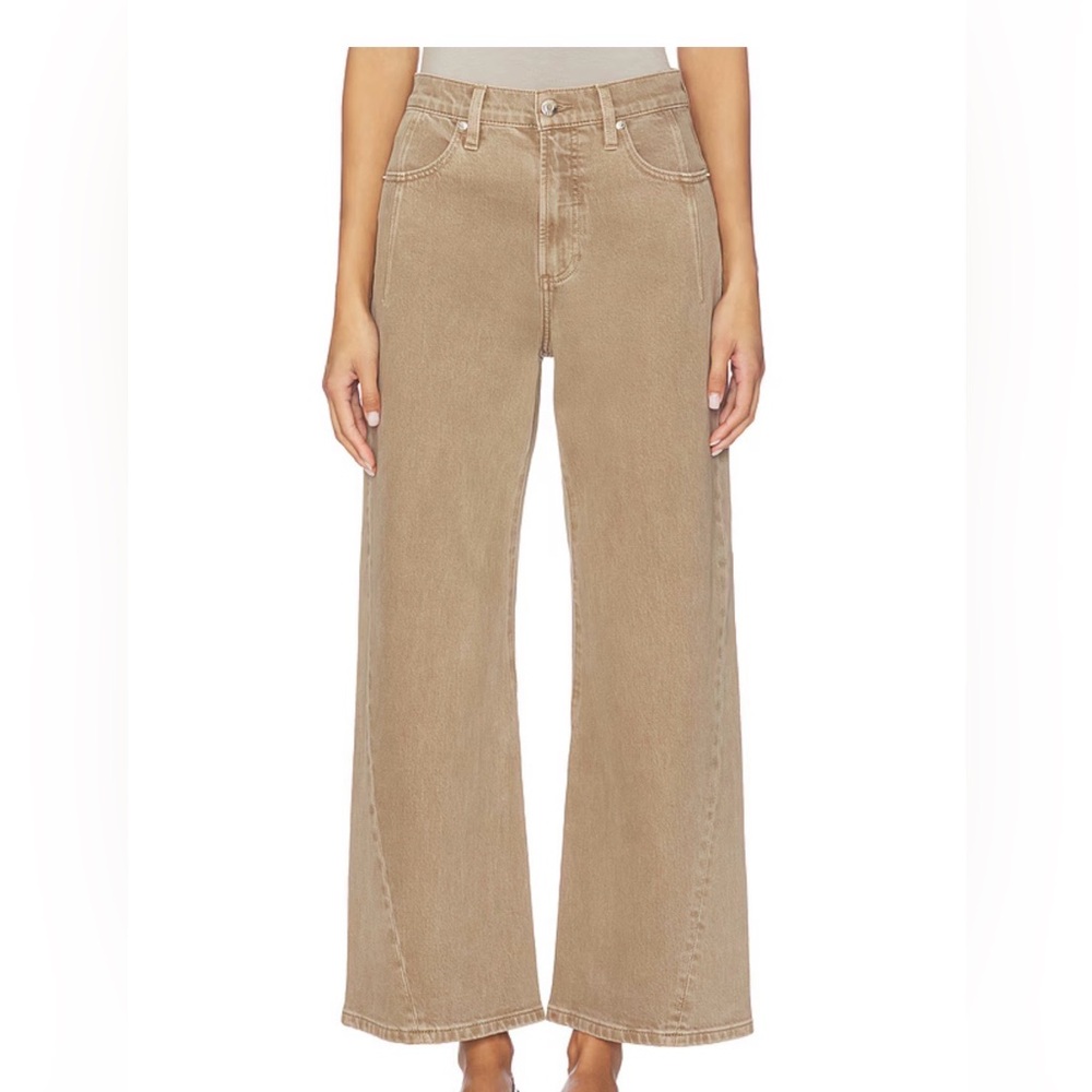 Pistola Kyra High Rise Bowed Wide Jeans